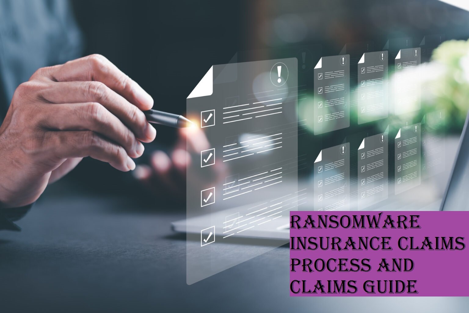 ransomware insurance claim process and claim guide